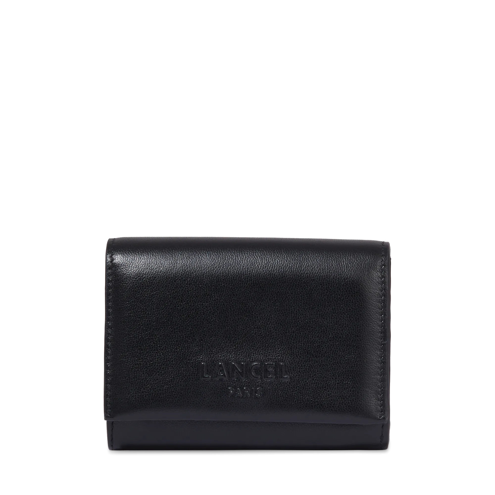 Rectangular flap compact wallet