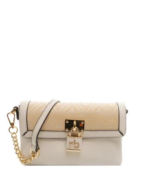 Roccobarocco Frida Mini Sac À Bandoulière, Avec Bandoulière Blanc - Achetez À Prix Outlet!