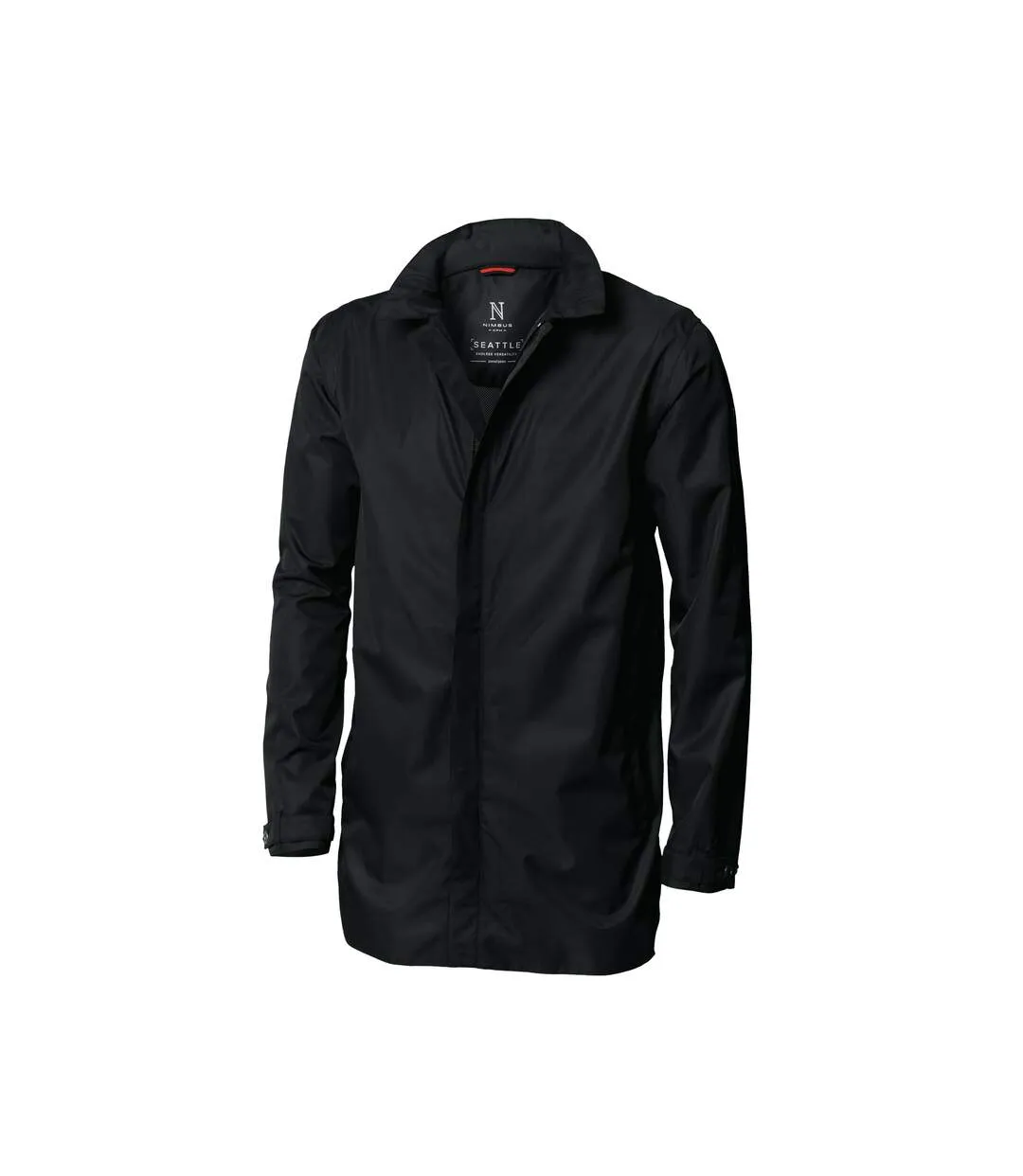 Seattle manteau imperméable homme noir Nimbus