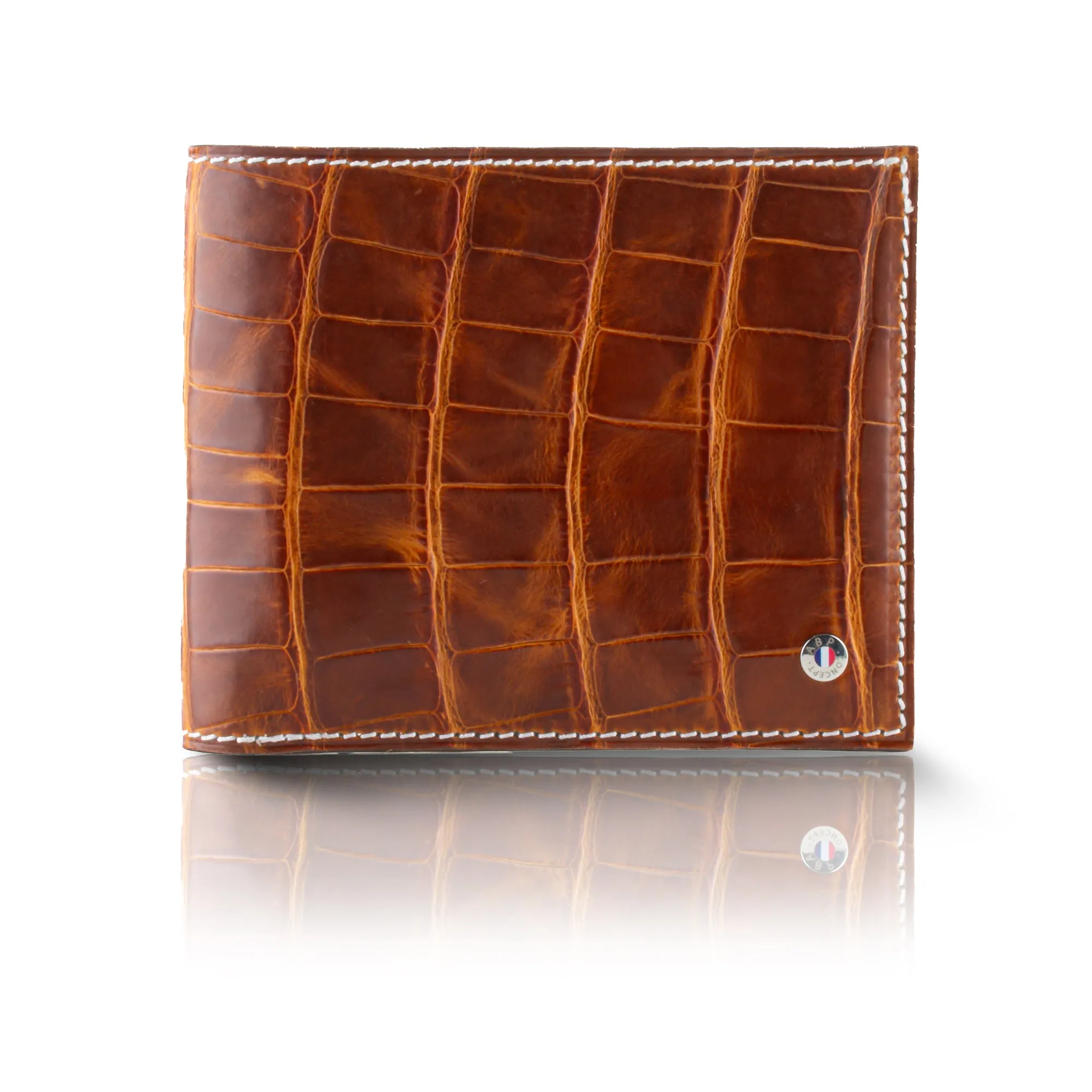 Small wallet « Radika » - Waxed Alligator