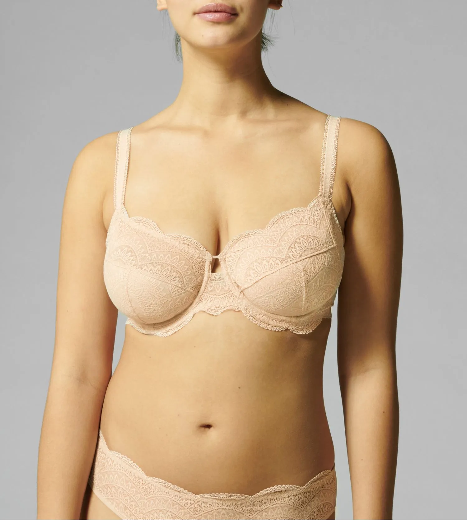 Soutien-gorge bonnets profonds 739 Peau Rosée SIMONE PERELE | Lingerie Sipp