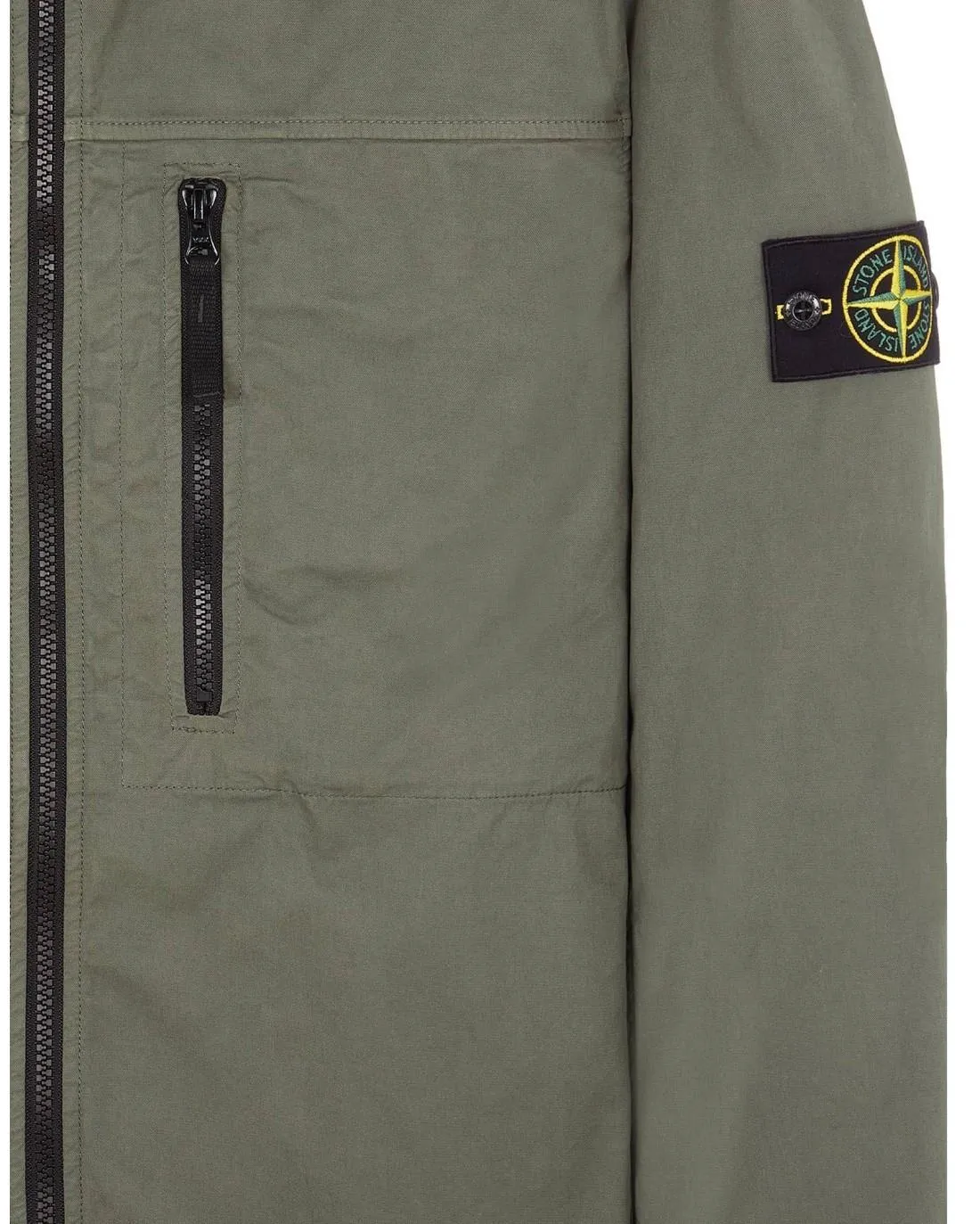 Surchemise 10210 SUPIMA COTTON TWILL  - Stone Island  | Chez Maman Rouen