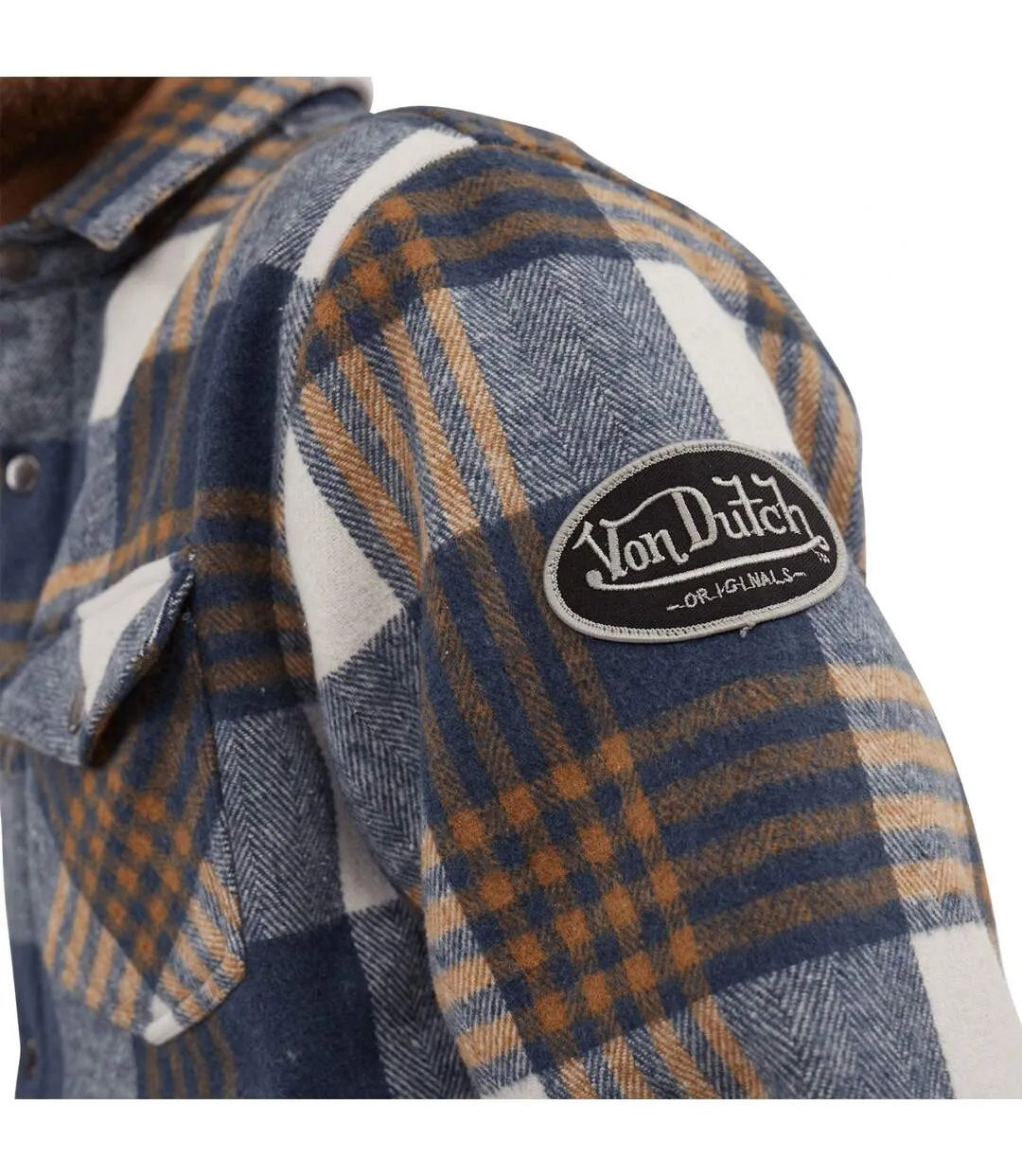 Surchemise à carreaux homme Pepper Vondutch