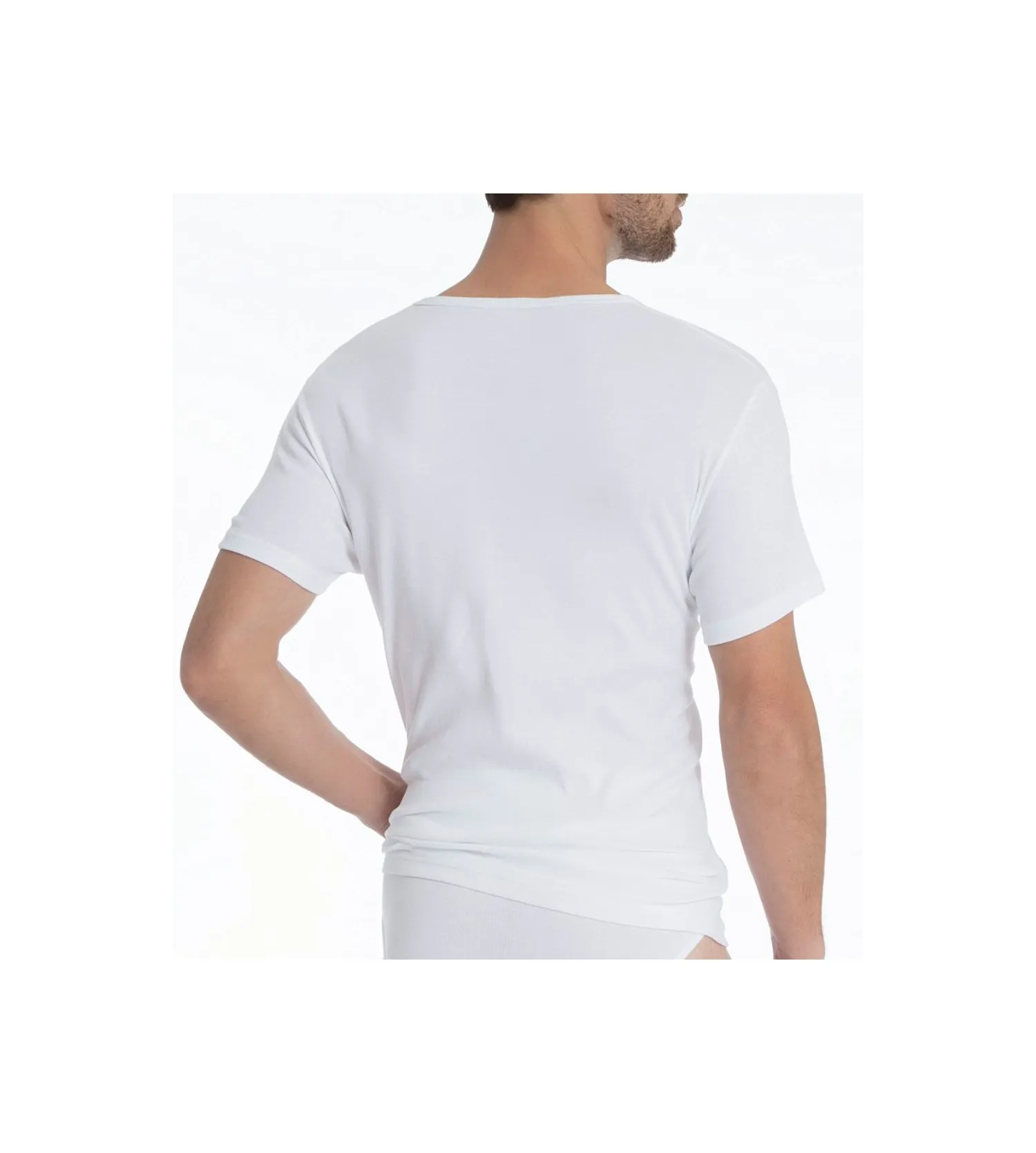 T-shirt Calida pour homme BLANC 001 - Calida | Lingerie Sipp