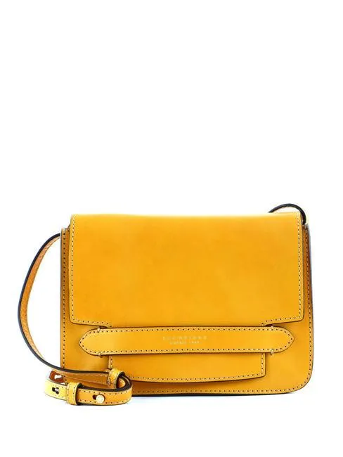 The Bridge Lucrezia Mini Sac Porté Épaule Maïs Jaune Abb. Or - Achetez À Prix Outlet!