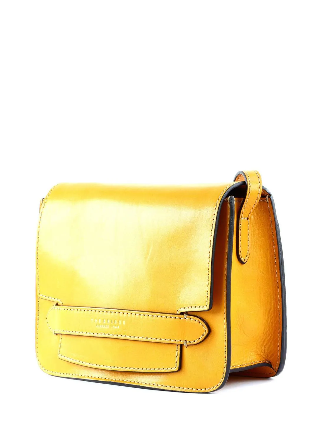 The Bridge Lucrezia Mini Sac Porté Épaule Maïs Jaune Abb. Or - Achetez À Prix Outlet!