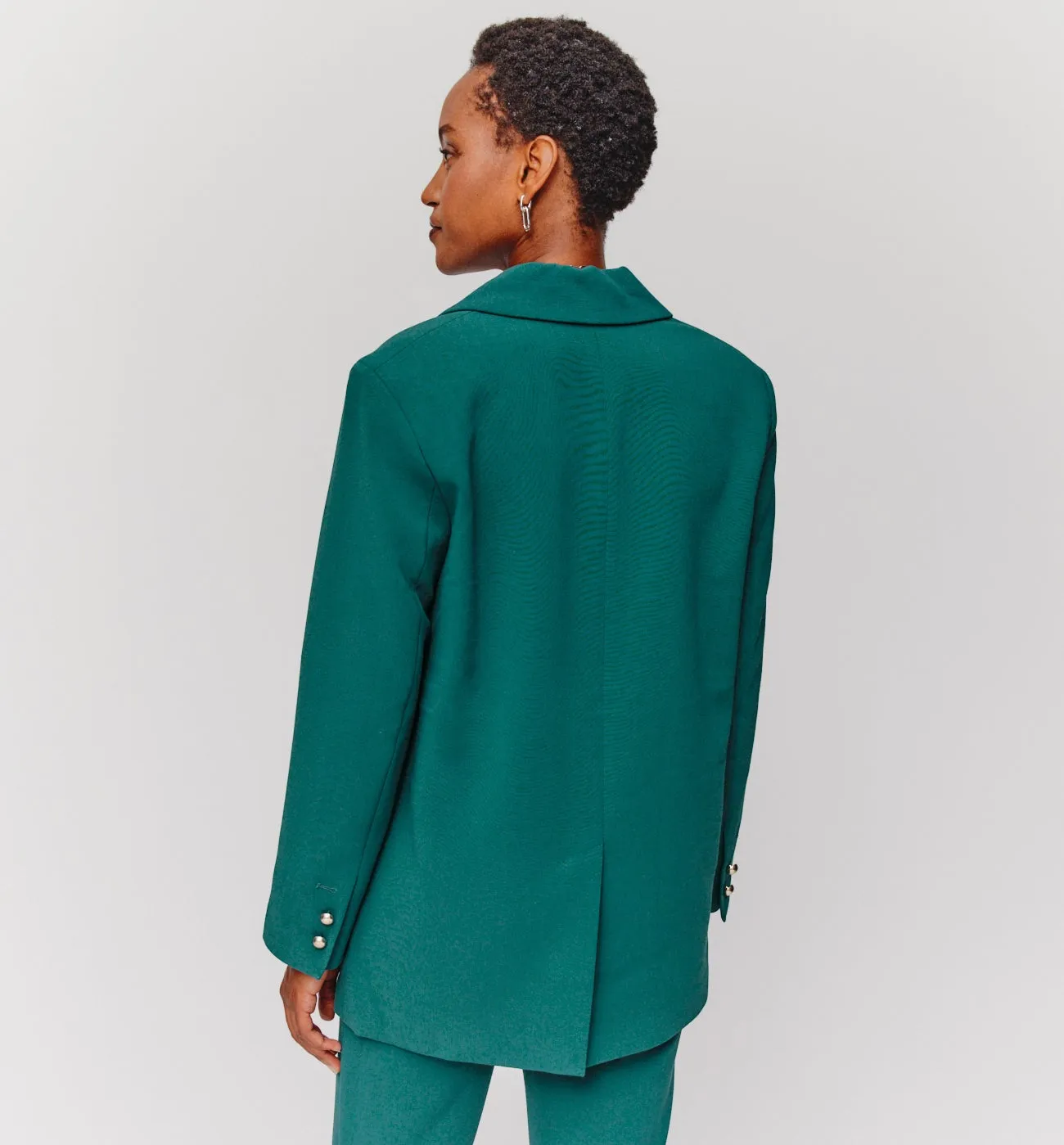 Veste blazer Femme - Vert émeraude