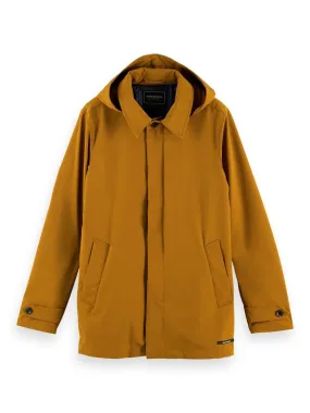 Veste imperméable caramel