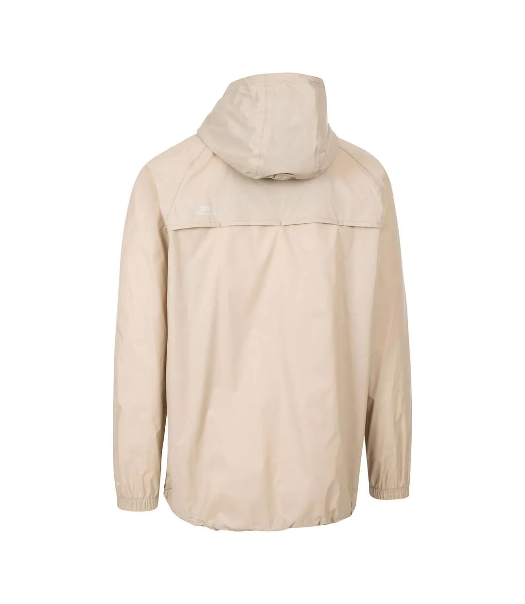 Veste imperméable qikpac unisexe beige Trespass