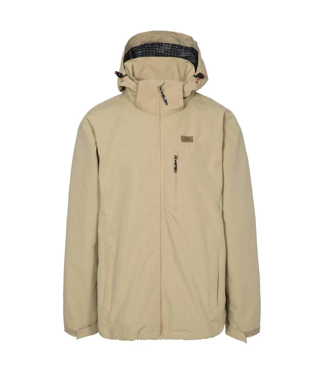 Veste imperméable weir homme beige foncé Trespass