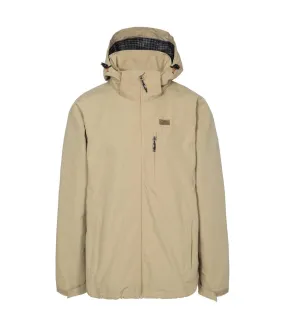 Veste imperméable weir homme beige foncé Trespass