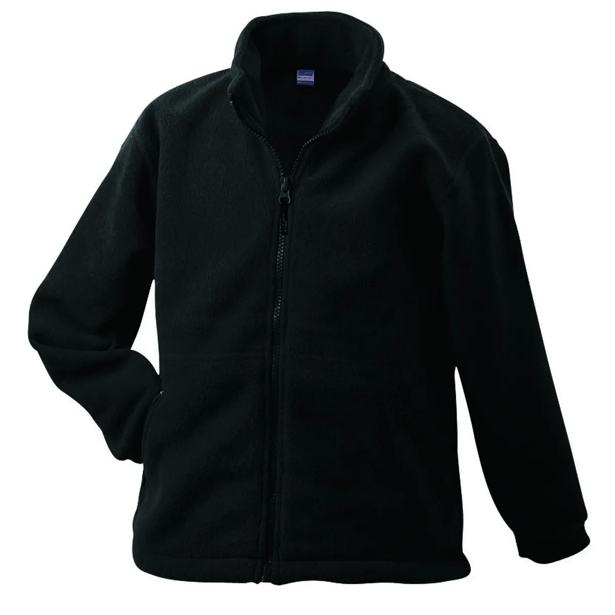 Veste polaire zippée enfant - JN044K - noir 