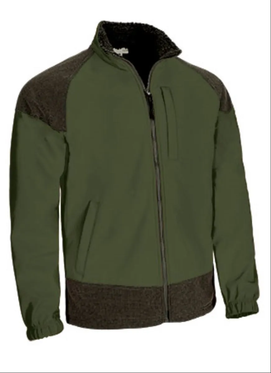 Veste softshell - Homme - CALEDONIA - vert militaire 