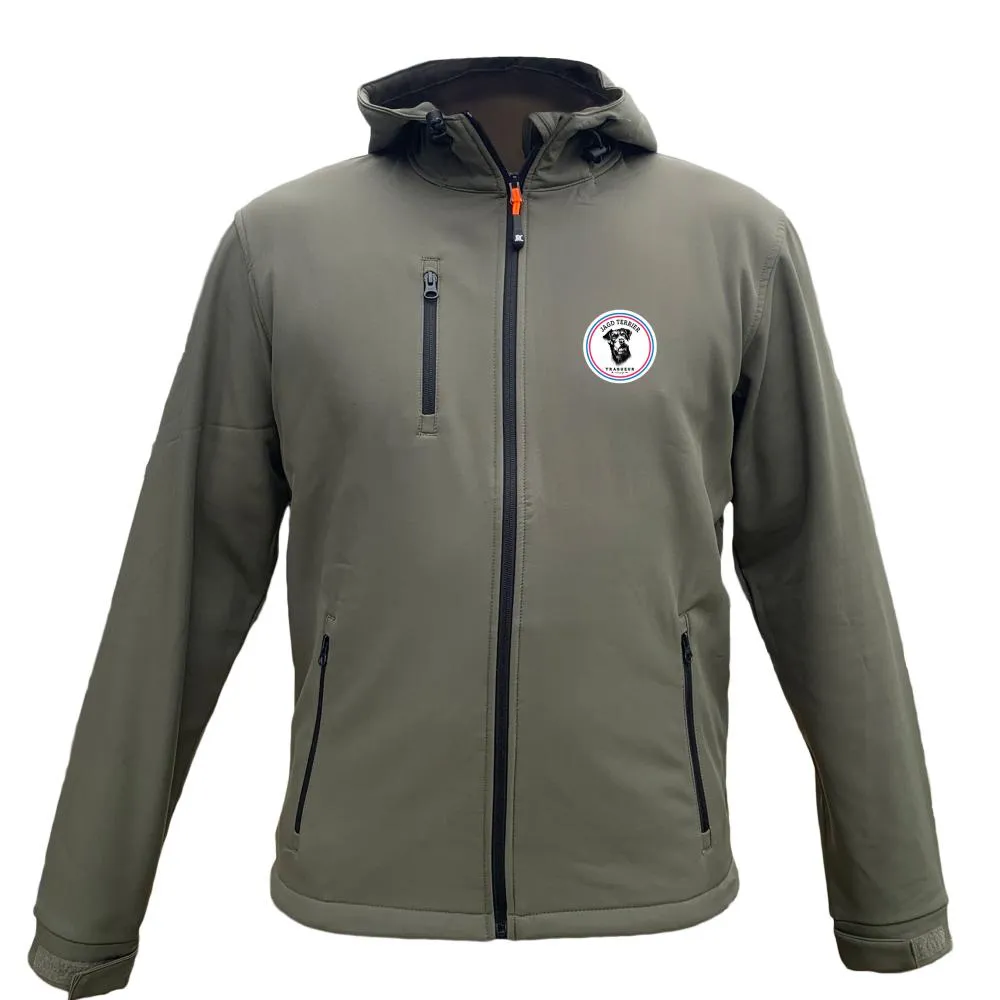 Veste softshell Homme ou Femme avec/sans capuche – Ecusson Jagd Terrier