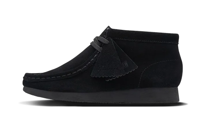 Wallabee Boot Black Suede