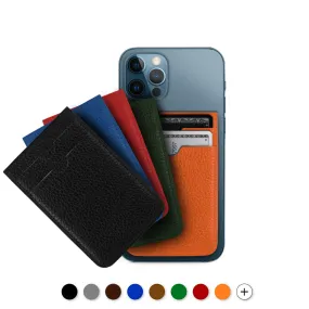 Wallet / credit card case with Magsafe for iPhone 14 and 13 (Pro, Pro Max) - Buffalo leather