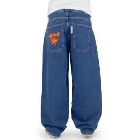 X-Tra Monster Pencil Denim Jeans Washed Blue